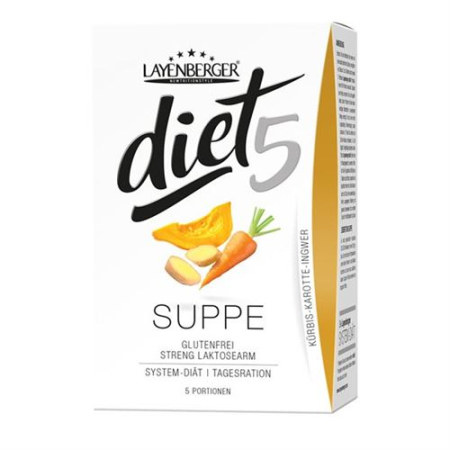 Layenberger diet5 soup Pumpkin Carrot-ginger 5 x 50 g