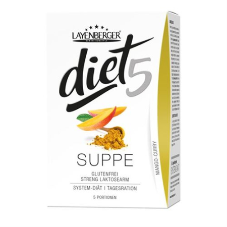 Layenberger diet5 soup curry Mango 5 x 50 g