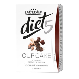 Layenberger diet5 Cup Cake chocolate 5 x 45 g