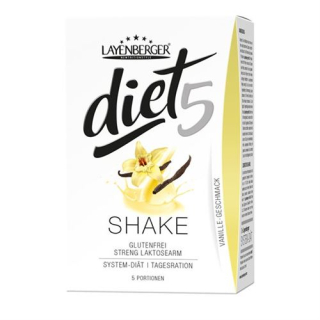 Layenberger diet5 vanilla shake 5 x 47 g