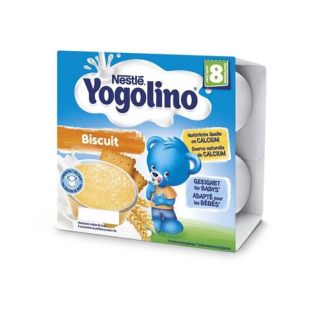 100 Nestlé Yogolino печенье 8 ай 4 x г