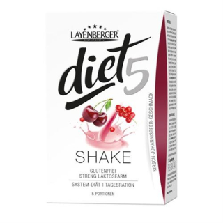 Layenberger diet5 Shake cherry currant 5 x 47 g