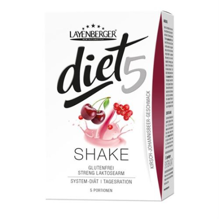 Layenberger diet5 cherry-currant shake 5 x 47 g
