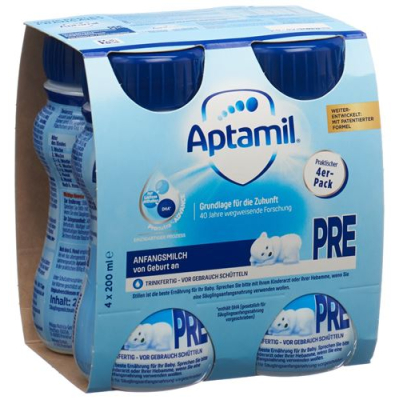 Milupa aptamil pre pb de 4 x 200 ml