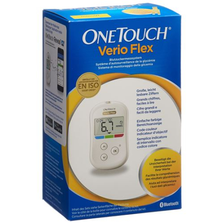 One Touch Verio Flex Blood Glucose Monitoring System Set mmol / L
