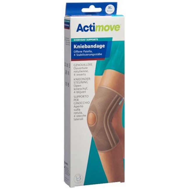 Actimove Everyday Support Knee Support XL Open Patella