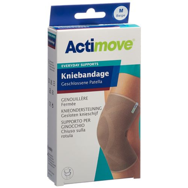 Actimove Everyday Support Knee Support M rotula chiusa