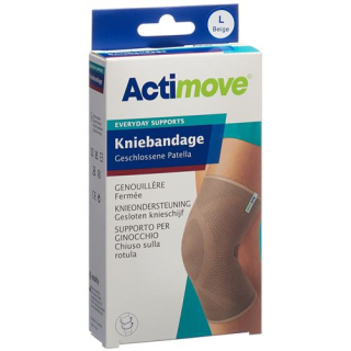 Actimove Everyday Support Kniebandage L stängd patella