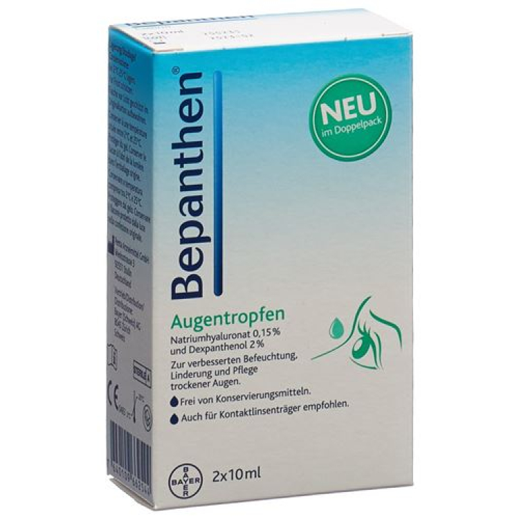 Bepanthen szemcsepp 2*10ml