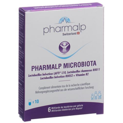 Pharmalp MICROBIOTA kapsler blister 10 stk