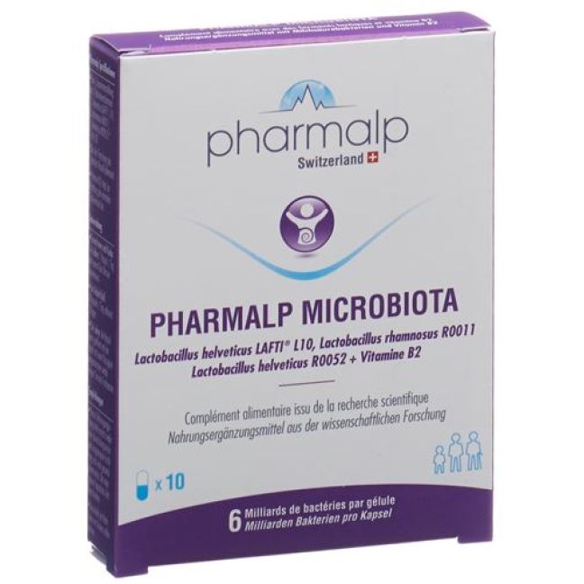 Pharmalp MICROBIOTA capsules Blist 10 pcs