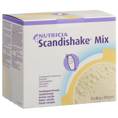 Scandishake Mix Plv Vanille 6 x 85 g