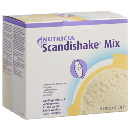 Scandishake Mix PLV vanilla 6 x 85 g