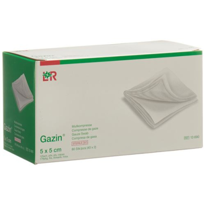 Gazin mullkompressen 5x5cm 12x sterile 40 x 2 бр.