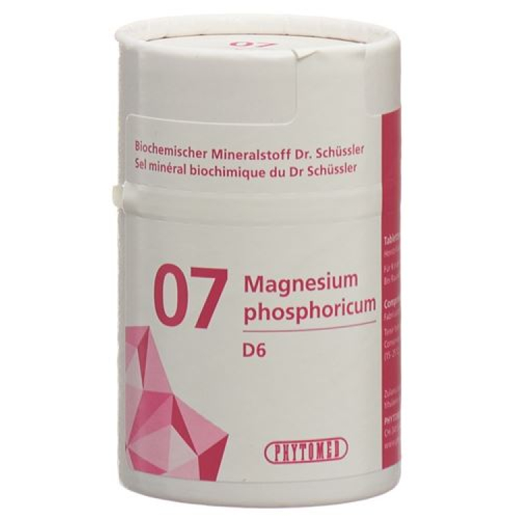 PHYTOMED Schüssler NR7 ម៉ាញេស្យូម phosphoricum tbl D 6 100 ក្រាមនៃ