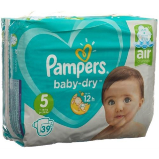 Pampers Baby Dry 11-16kg Gr5 Junior Sparpackung 40 pcs