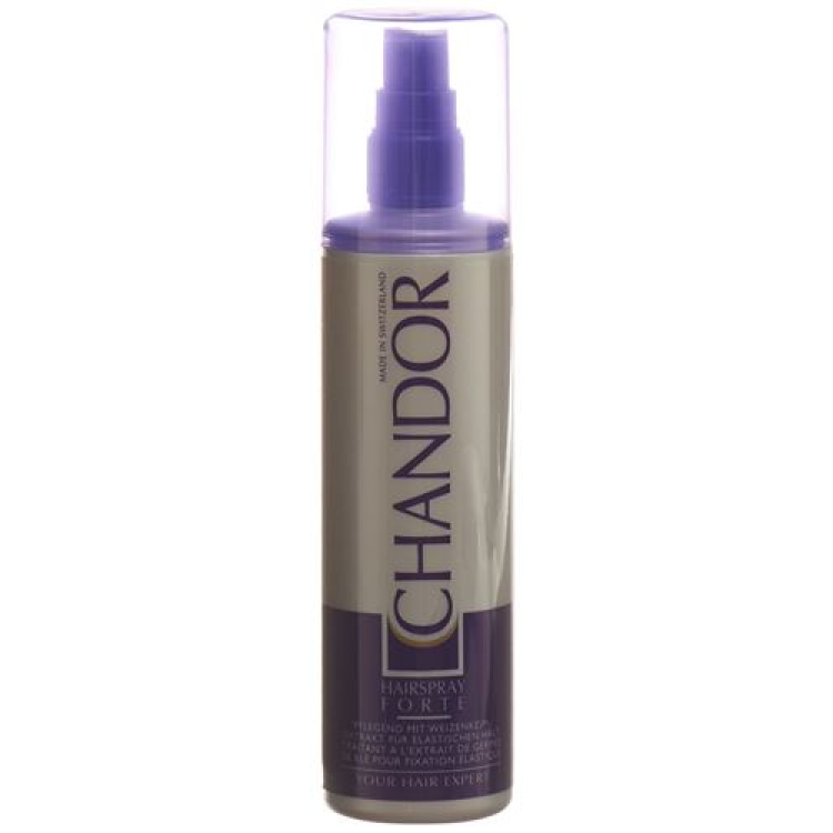 CHANDOR HAIRSPAY neaerozolinis Fix Forte 200 ml