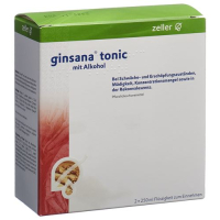 Ginsana tônica com álcool líquido oral 2 Fl 250 ml