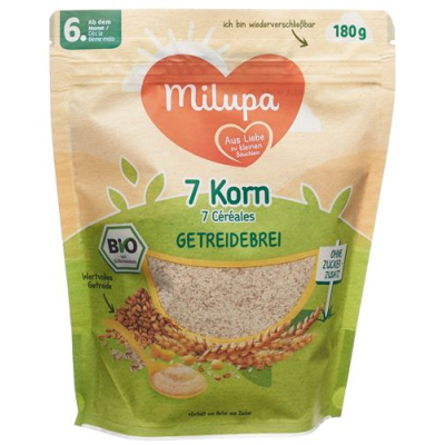 Milupa bio 7 grain efter 6 månader; 180 g