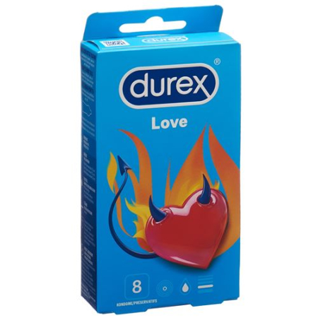 Kondómy Durex Love 8 kusov