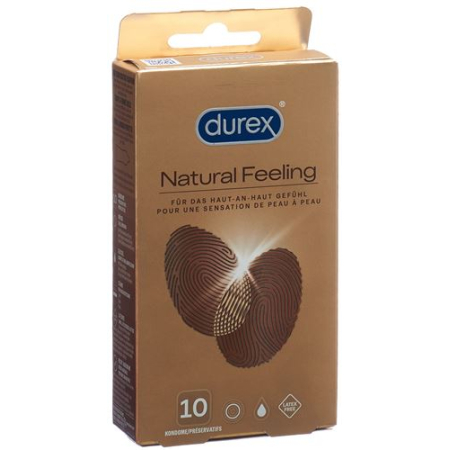 Durex Natural Feeling Condoms 10 Pieces