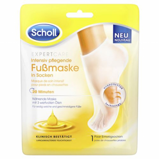 SCHOLL intensively nourishing foot mask triple oil complex 2 pcs