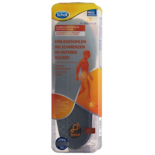 SCHOLL In-Balance insoles 40-42 lower back 2 pcs