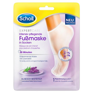 SCHOLL Intensive care foot mask lavender oil 2 pcs