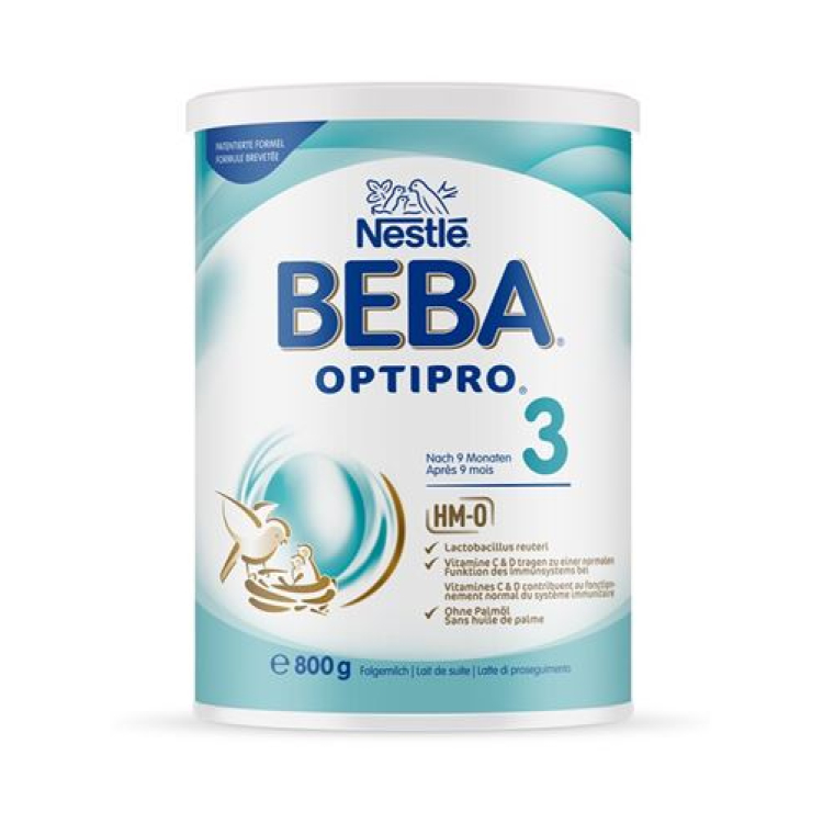 Beba Optipro 3 nach 9 Monaten Ds 800 g