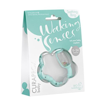 Curaprox baby teether grønn