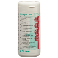 Meliseptol HBV toalhetes Dispensador de desinfetante de superfície 100 unid.