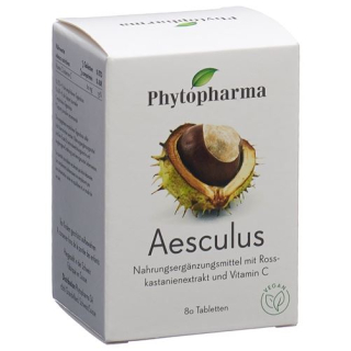 Phytopharma aesculus 80 tabletter