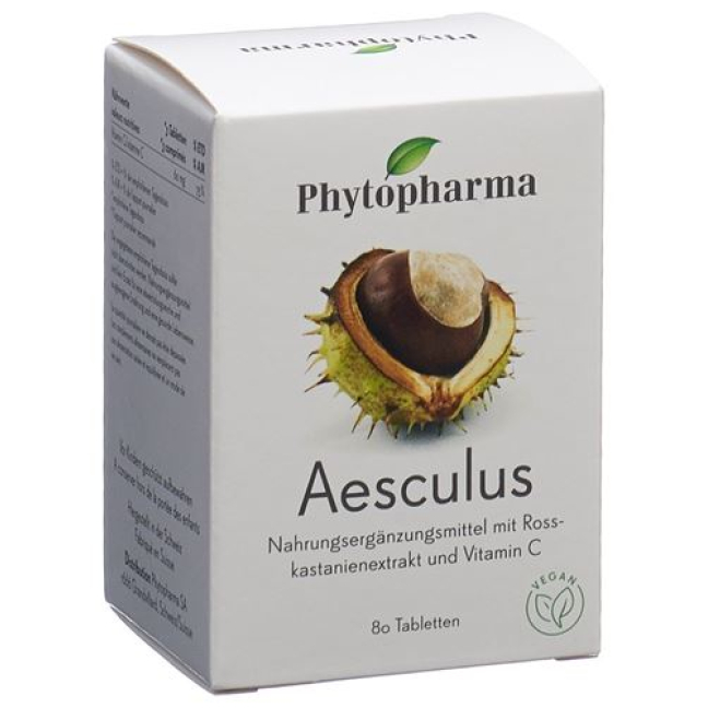 Phytopharma Aesculus 80 tabletter
