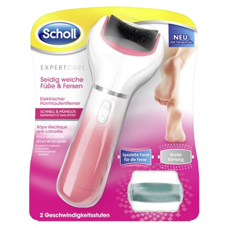 Scholl Expert Care elektrisk Callus rosa