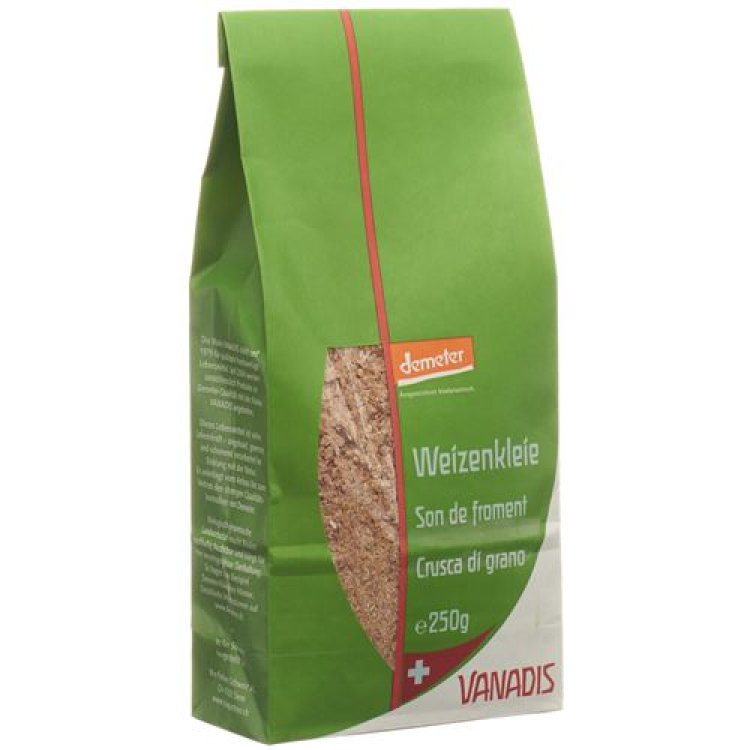 VANADIS wheat bran Demeter Btl 250 g