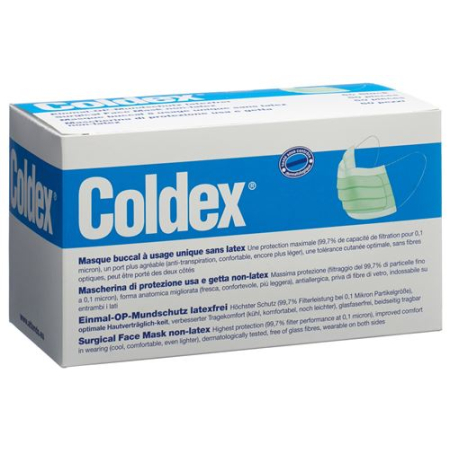 ម៉ាសបិទមាត់ Coldex Mask Dispenser 50pcs