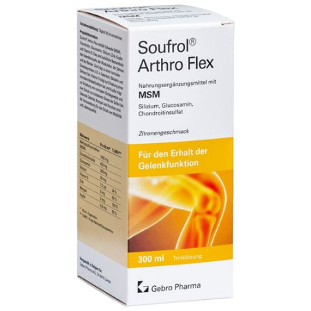 Soufrol arthro Flex სასმელი Loose Fl 300 მლ