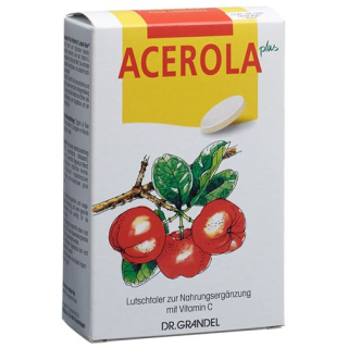 Dr grandel acerola plus pastilky taler vitamín c 60 ks