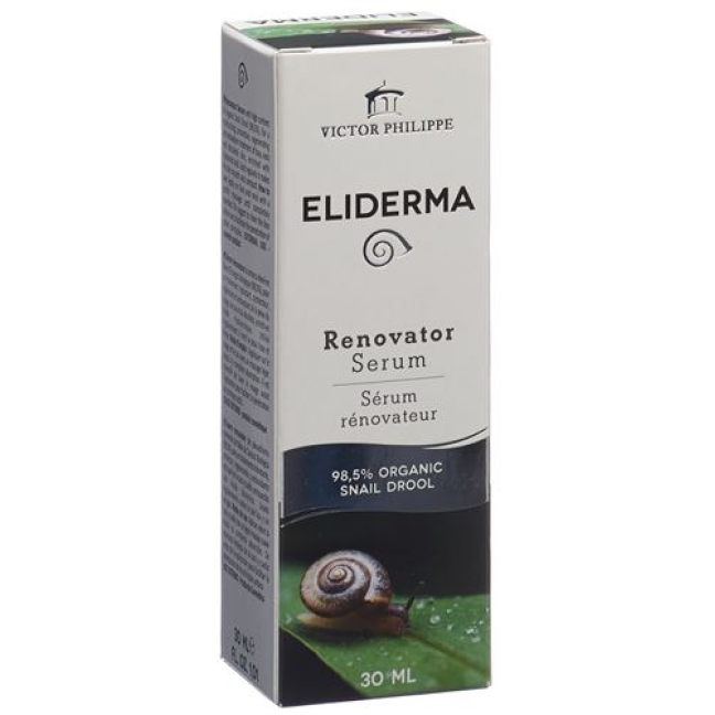 ELIDERMA face serum containing 98.5% organic snail 30 ml