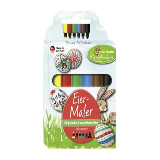 Herboristeria Egg Painter Felt Pens 6 pcs