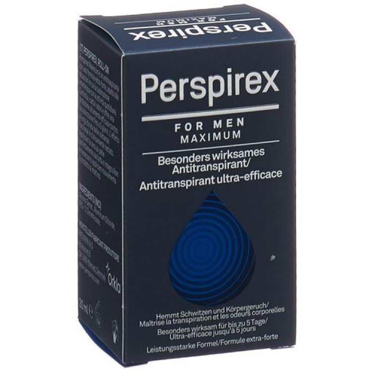 PerspireX برای مردان حداکثر 20 میلی لیتر رول