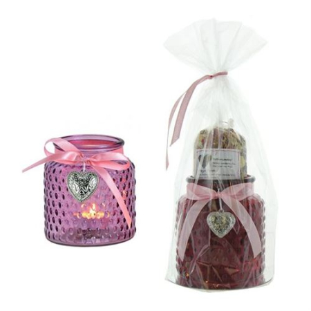 Herboristeria gift lantern with Blütenzauber tea