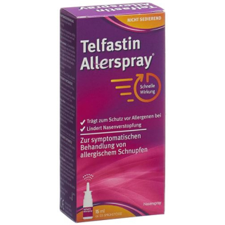 Semburan hidung Telfastin Allerspray Fl 15 ml
