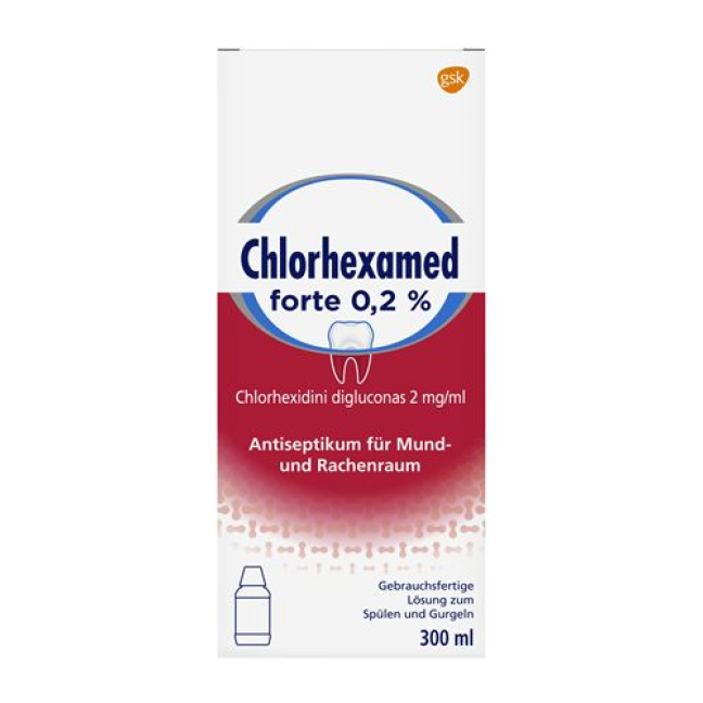 Chlorhexamed forte Lös 0.2% Petfl 300 មីលីលីត្រ