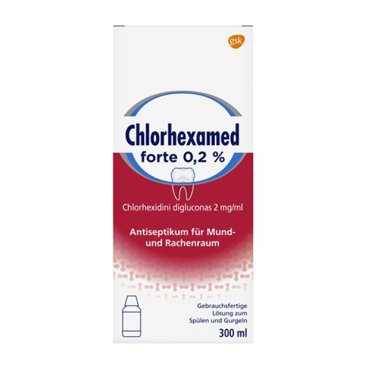 Chlorhexamed forte Lös 0,2% Petfl 300 ml