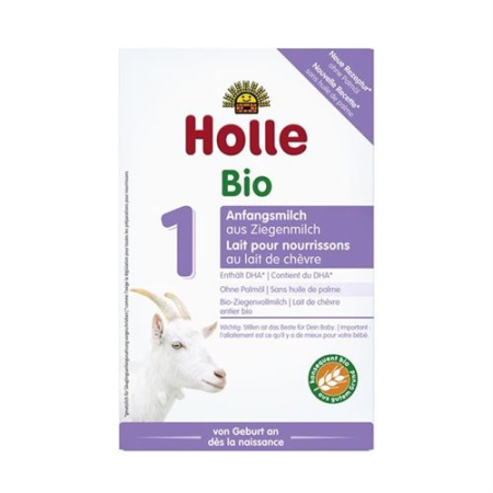 Holle Organic Infant Formula 1 iš ožkos pieno 400 g