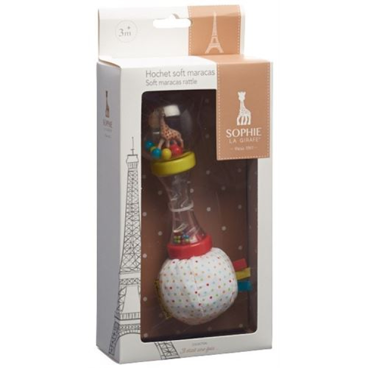 Sophie la girafe rattle soft maracas