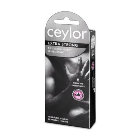 ស្រោមអនាម័យ Ceylor Extra Strong 6 ដុំ