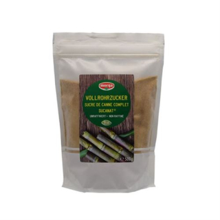 Morga Sucanat whole cane sugar organic bag 500 g