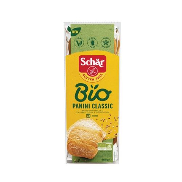 Schär Panini Classic Gluten Free Organic 165 g